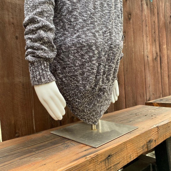 FOREVER 21 | Tuxedo Style Brindle Sweater Cardigan - Picture 6 of 7